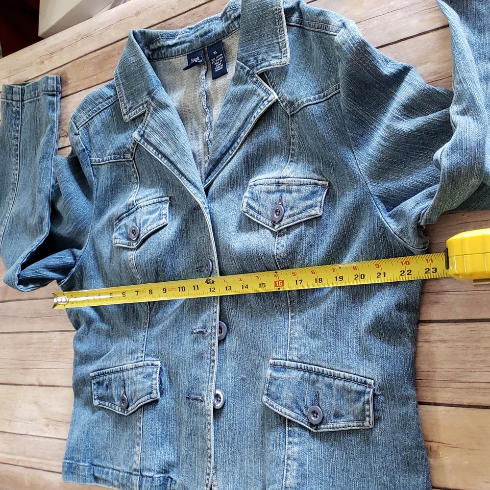 Denim Jacket, Womans Xl, High Sierra, Excellent Clean Condition - Picture 2 of 14